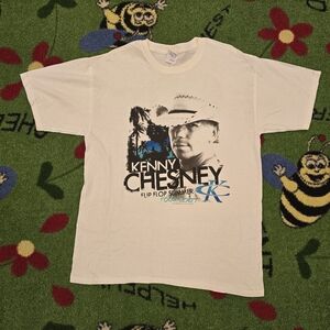 Uni-Sex Kenny Chesney 2007 Tour Graphic T-Shirt Size Large